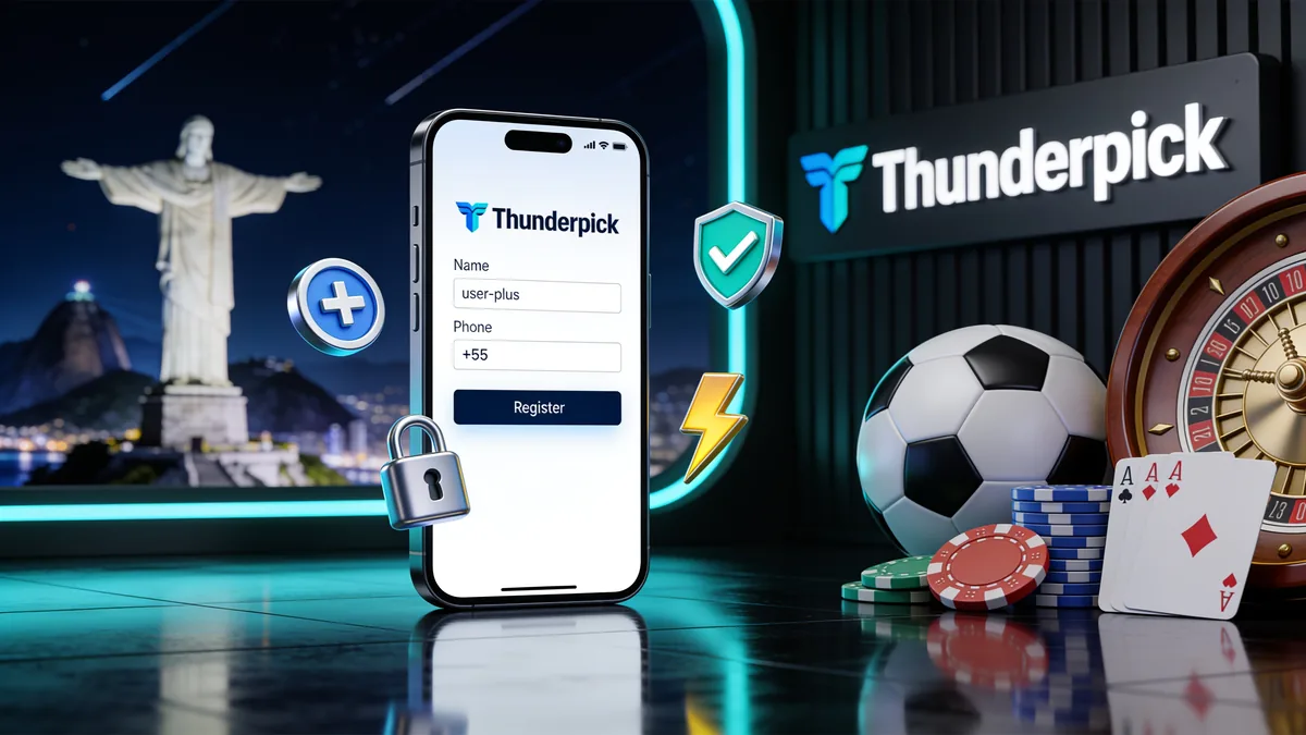 Como se Cadastrar na Thunderpick no Brasil para jogadores no Brasil